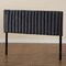 Baxton Studio Emile ModernGrey Velvet Upholstered and Dark Brown Finished Wood Headboard-King 200-12406-ZORO - alternate 4